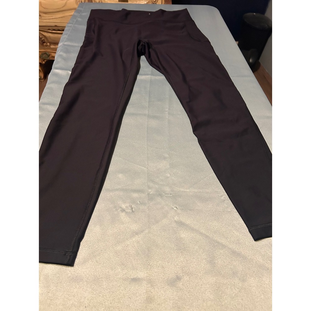 Old Navy Active Powersoft Boundless Extra High-Rise Leggings XL Tall Plum Pocket